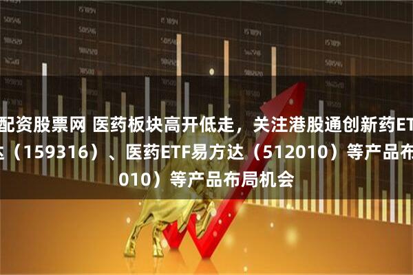 配资股票网 医药板块高开低走，关注港股通创新药ETF易方达（159316）、医药ETF易方达（512010）等产品布局机会